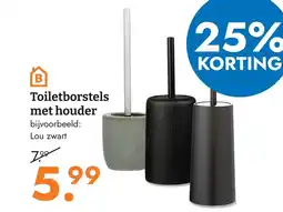 Blokker Toiletborstels met houder aanbieding