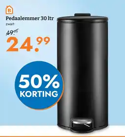 Blokker Pedaalemmer 30 ltr aanbieding