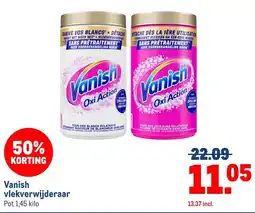 Makro Vanish vlekverwijderaar aanbieding