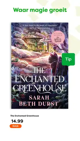 The Read Shop The Enchanted Greenhouse aanbieding