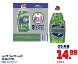 Makro Dreft Professional handafwas aanbieding