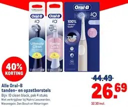 Makro Alle Oral-B tanden- en opzetborstels aanbieding