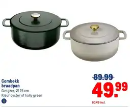 Makro Combekk braadpan aanbieding