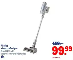 Makro Philips steelstofzuiger aanbieding