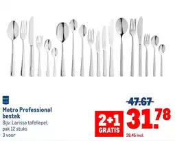 Makro Metro Professional bestek aanbieding