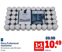Makro Metro Professional theelichten aanbieding