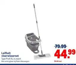 Makro Leifheit vloerwisserset aanbieding