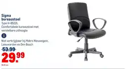 Makro Sigma bureaustoel aanbieding