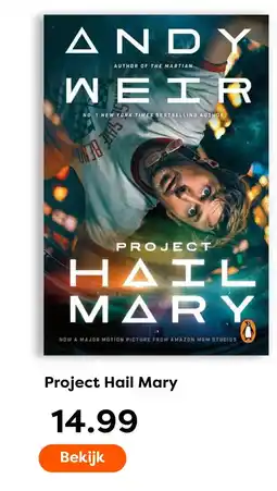 The Read Shop Andy Weir Project Hail Mary aanbieding