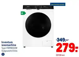Makro Inventum wasmachine aanbieding
