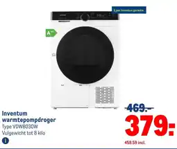 Makro Inventum warmtepompdroger aanbieding