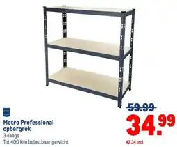 Makro Metro Professional opbergrek aanbieding
