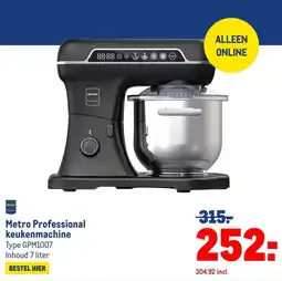 Makro Metro Professional keukenmachine aanbieding