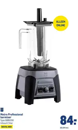 Makro Metro Professional barmixer aanbieding