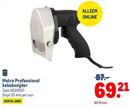 Makro Metro Professional kebabsnijder aanbieding