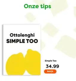 The Read Shop Ottolenghi simple too aanbieding