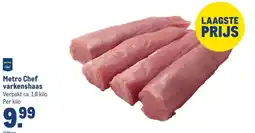 Makro Metro Chef varkenshaas aanbieding