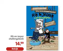 Bruna Rik en Jesper challengeboek aanbieding