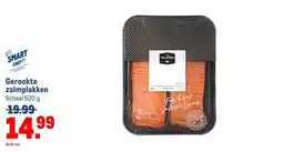 Makro Gerookte zalmplakken aanbieding