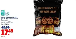 Makro BBQ-garnalen ASC aanbieding