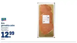 Makro Aro gerookte zalm aanbieding