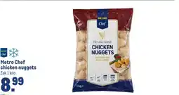 Makro Metro Chef chicken nuggets aanbieding
