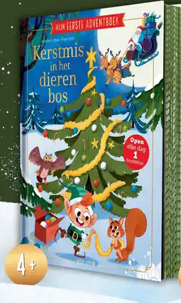 Bruna Mijn Eerste Adventboek Kerstmis in het dierenbos aanbieding