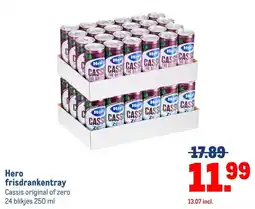 Makro Hero frisdrankentray aanbieding