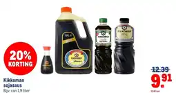 Makro Kikkoman sojasaus aanbieding