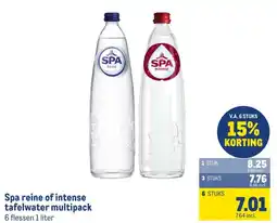 Makro Spa reine of intense tafelwater multipack aanbieding