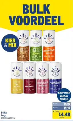 Makro Stëlz tray aanbieding