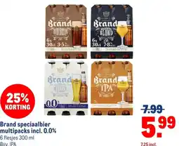 Makro Brand speciaalbier multipacks incl. 0.0% aanbieding