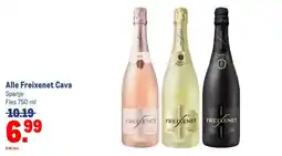 Makro Alle Freixenet Cava aanbieding