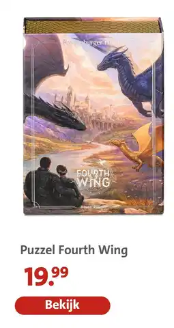 Bruna Ravensburger Puzzel Fourth Wing aanbieding