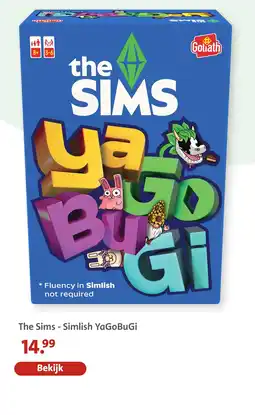 Bruna The Sims - Simlish YaGoBuGi aanbieding