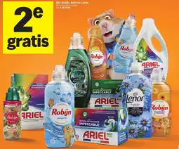Albert Heijn Alle Robijn, Ariel en Lenor aanbieding