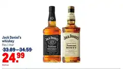 Makro Jack Daniel's whiskey aanbieding