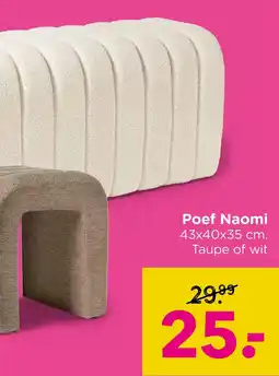 Xenos Poef Naomi aanbieding