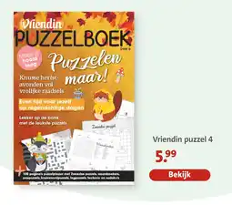 Bruna Vriendin puzzel 4 aanbieding