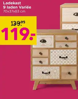 Xenos Ladekast 9 laden Variée aanbieding