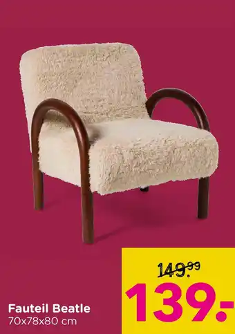 Xenos Fauteil Beatle aanbieding