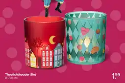 Xenos Theelichthouder Sint aanbieding