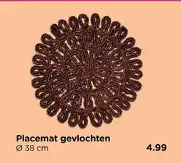 Xenos Placemat gevlochten aanbieding