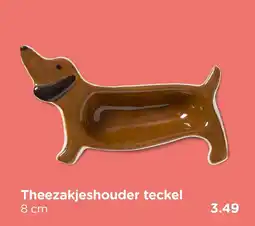 Xenos Theezakjeshouder teckel aanbieding