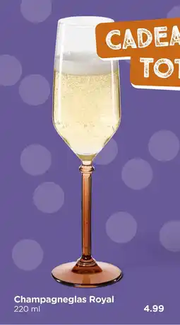 Xenos Champagneglas Royal aanbieding