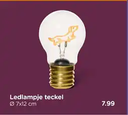 Xenos Ledlampje teckel aanbieding