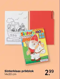 Xenos Sinterklaas prikblok aanbieding