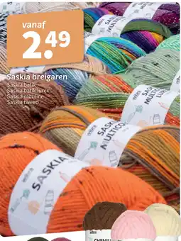 Wibra Saskia breigaren aanbieding