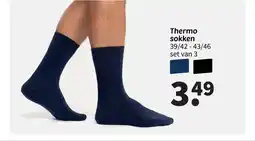 Wibra Thermo sokken aanbieding