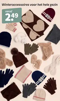 Wibra Winteraccessoires voor het hele gezin aanbieding